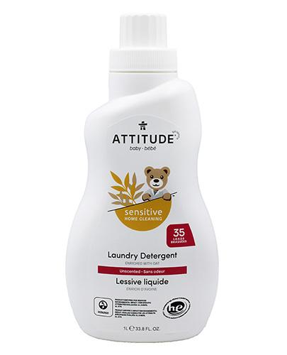 Attitude Baby Sensitive Delikatny Płyn do prania tkanin dziecięcych, 1l zdjęcie