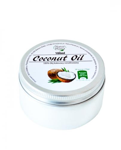 Natur Planet Coconut Oil 100% olej kokosowy nierafinowany 100 ml zdjęcie