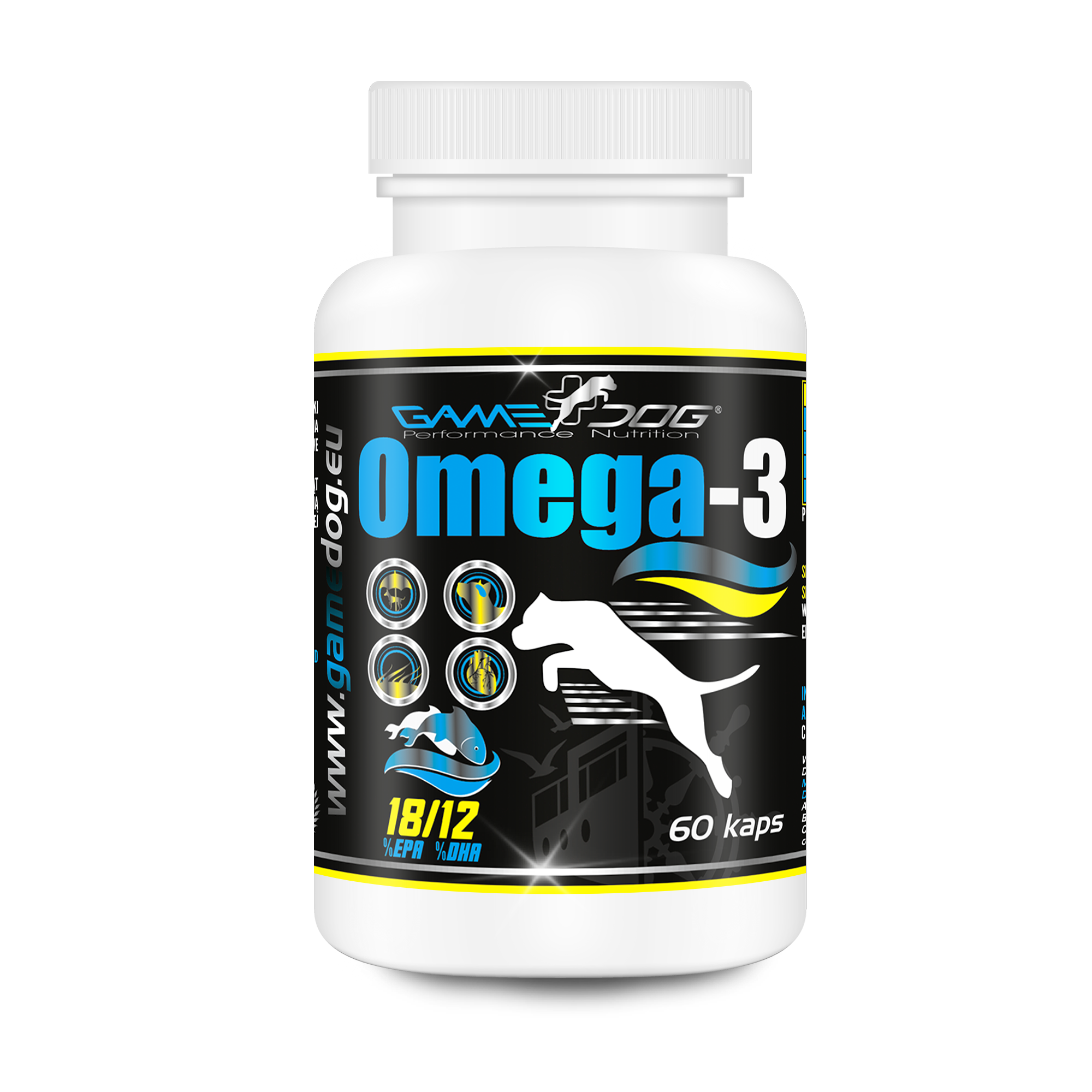 Game Dog Omega-3, 60 kapsułek zdjęcie