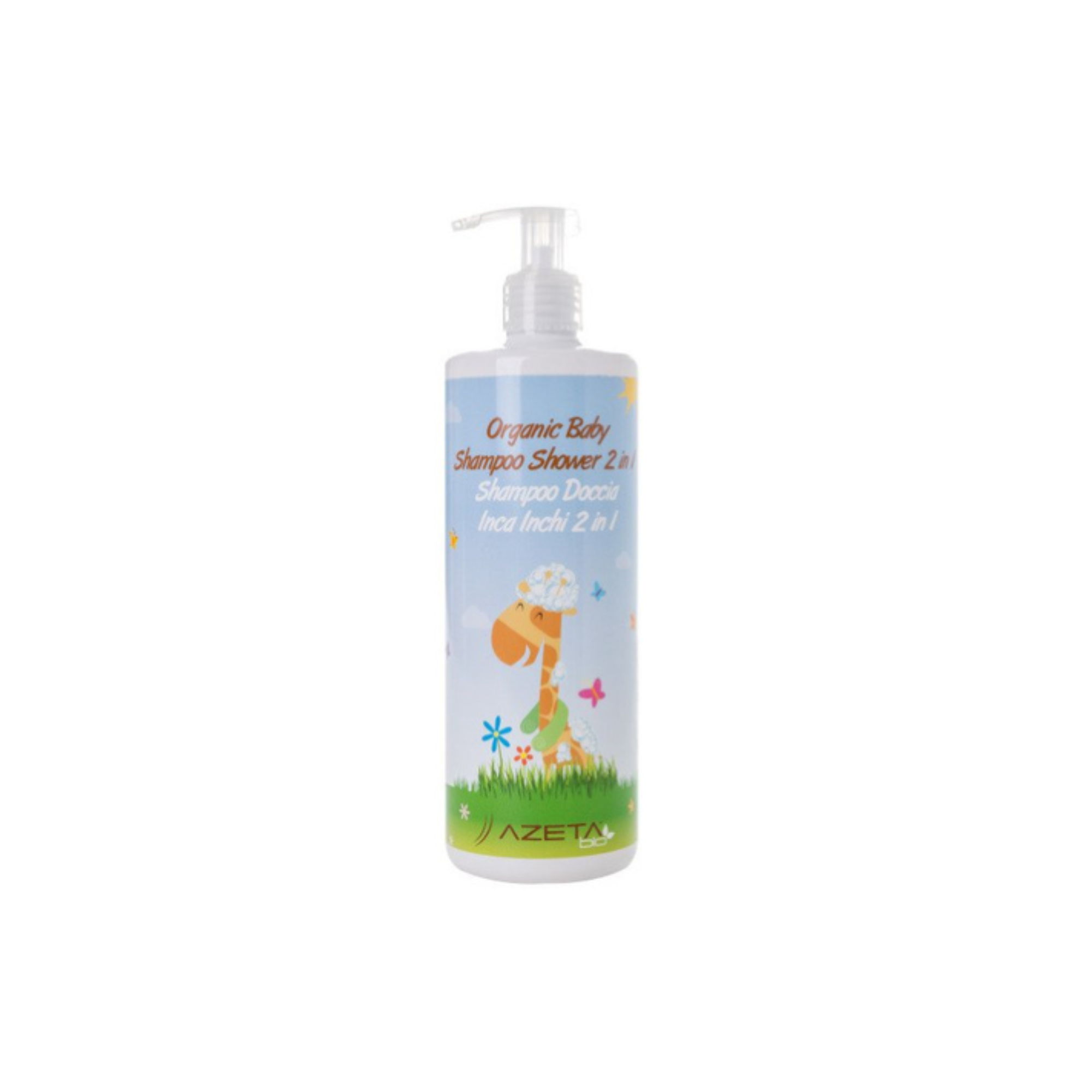Azeta Bio organiczny szampon 2w1 dla dzieci 500 ml zdjęcie