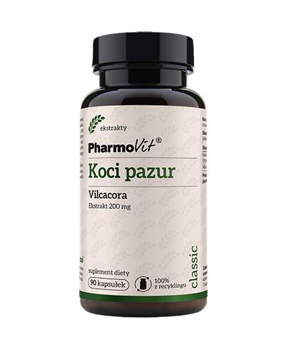 PharmoVit Koci pazur 200 mg, 90 kaps., cena, opinie, właściwości zdjęcie