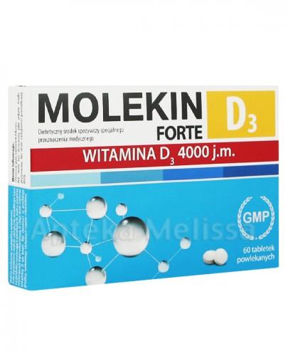 MOLEKIN D3 FORTE 4000 j.m. - 60 tabl. zdjęcie