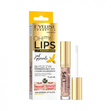 EVELINE COSMETICS Oh! My Lips Lip Maximizer Błyszczyk powiększający usta, jad pszczeli, 4,5 ml