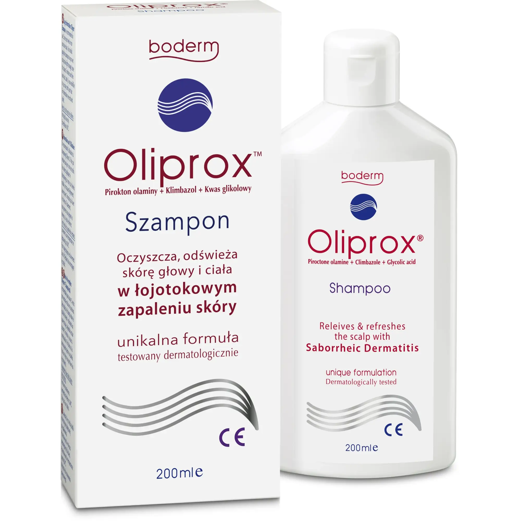 Oliprox Szampon przeciwłupieżowy na ŁZS, łupież i grzybicę skóry, 200 ml zdjęcie