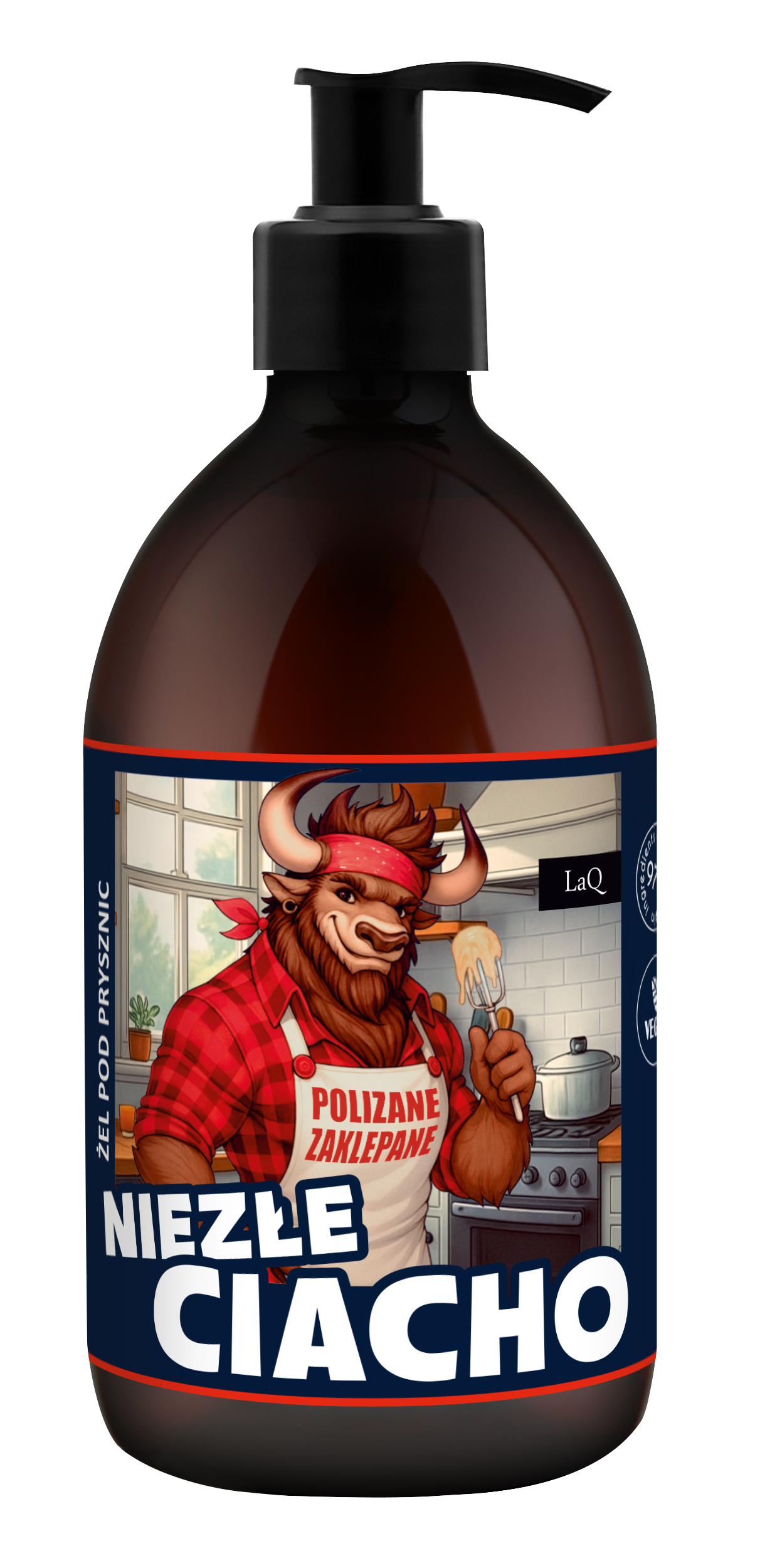 LaQ, żel pod prysznic Niezłe ciacho, 500 ml zdjęcie