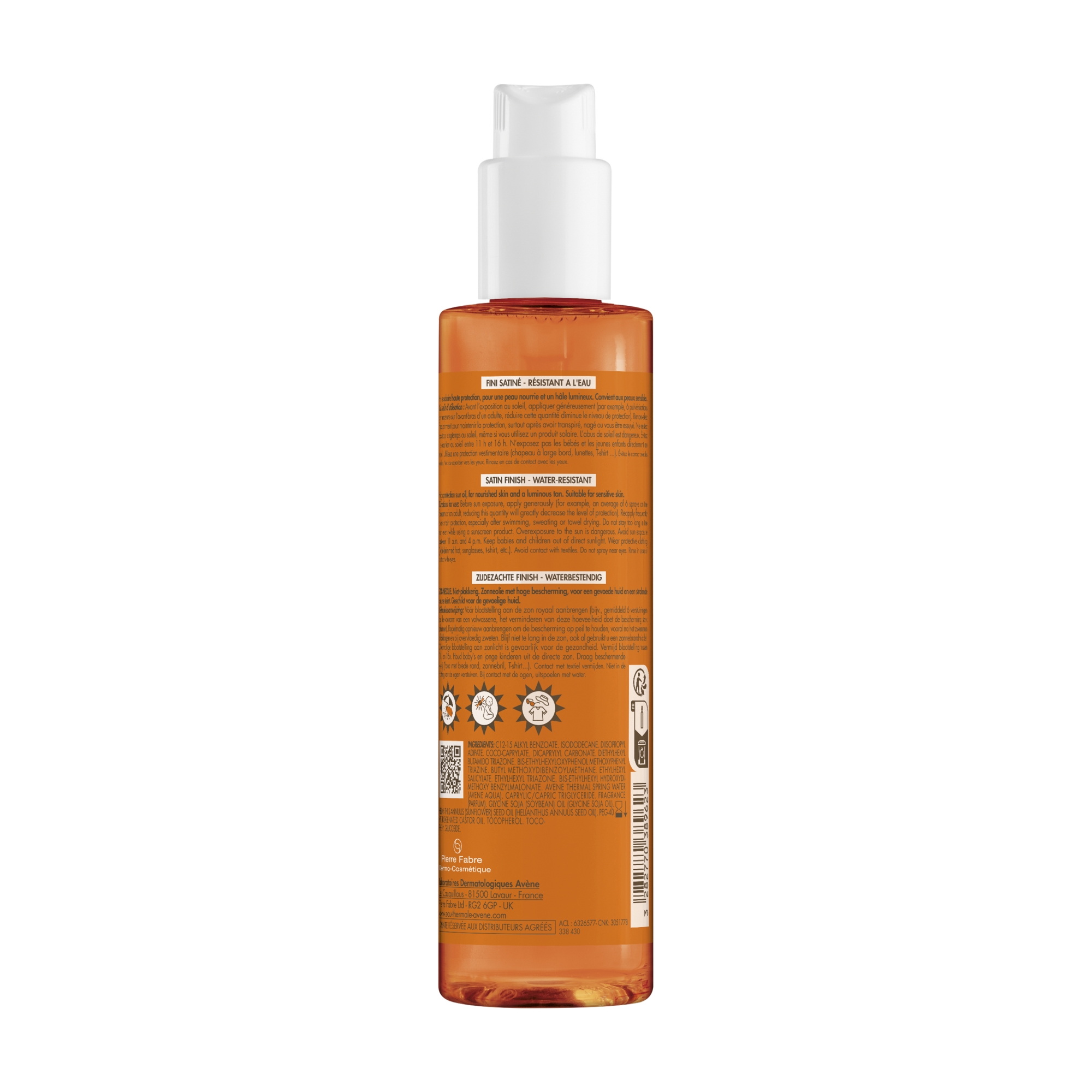 Avene Olejek wysoka ochrona przeciwsłoneczna SPF 30, 200 ml