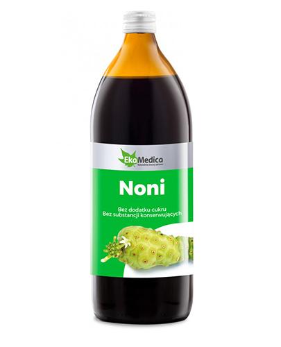 EKAMEDICA Sok z owoców noni z polinezji francuskiej 100% - 1000 ml zdjęcie