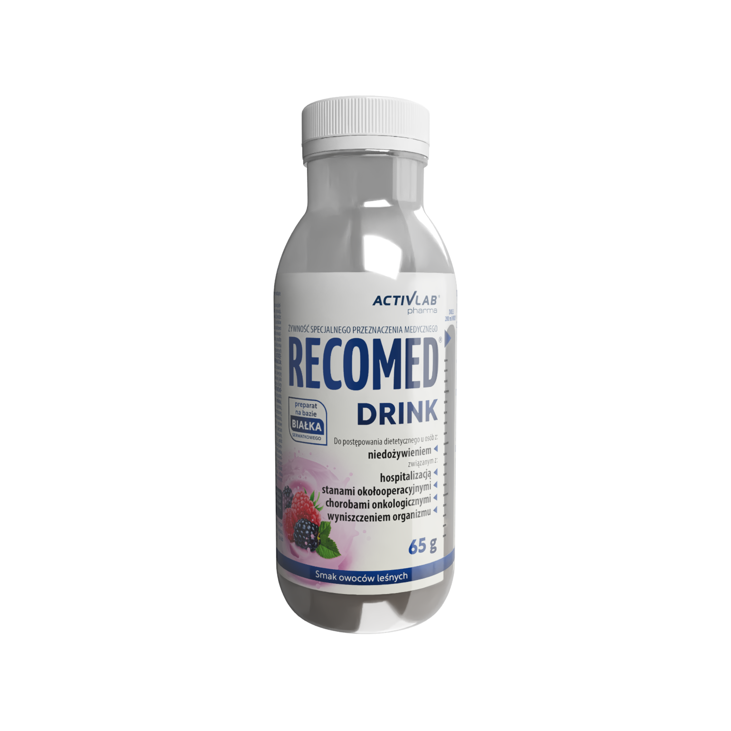 RecoMed Drink owoce leśne, butelka, 65 g zdjęcie