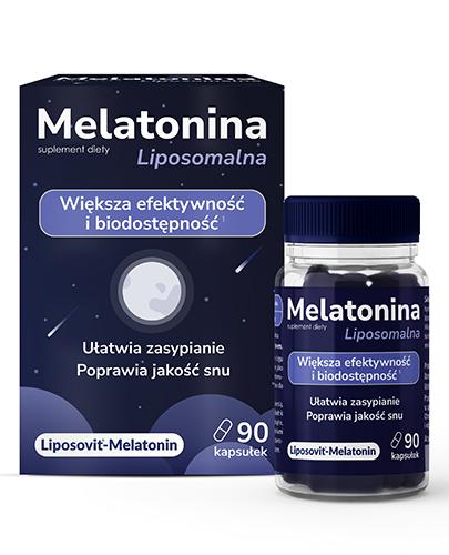 Domowa Apteczka, Melatonina Liposomalna, kapsułki, 90 sztuk zdjęcie