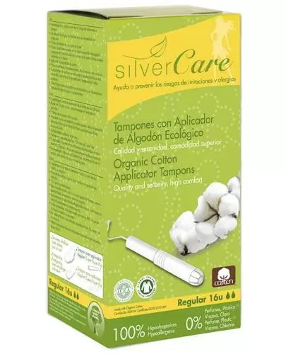 Masmi Silver Care tampony z aplikatorem regular 16 sztuk zdjęcie