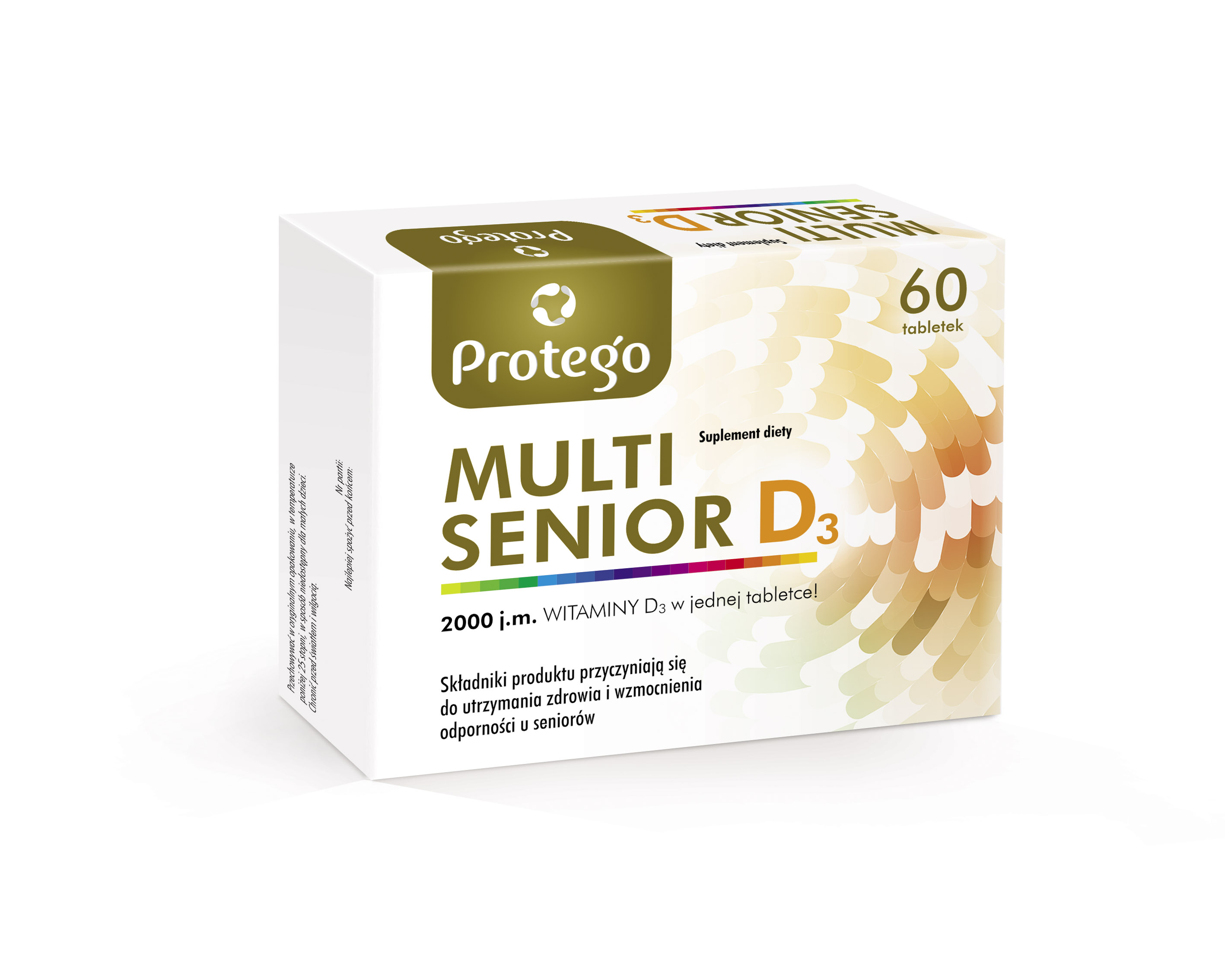 Protego Multi Senior D3, tabletki, 60 sztuk zdjęcie