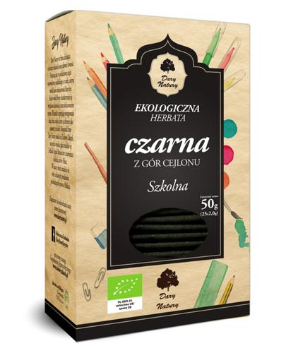 DARY NATURY Herbata czarna szkolna - 25 x 2 g zdjęcie