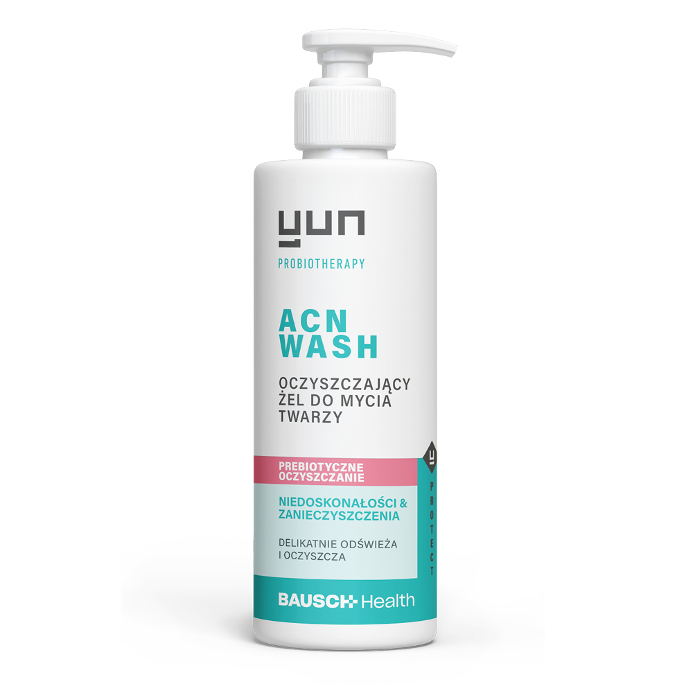 Yun Acn Wash, prebiotyczny oczyszczający żel do mycia twarzy, 150 ml zdjęcie