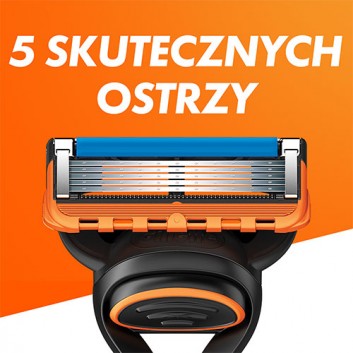 Gillette Fusion5 Ostrza wymienne do maszynki do golenia dla mężczyzn, 8 sztuk