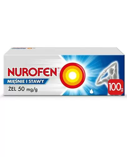 Nurofen mięśnie i stawy 50mg/g żel 100 g zdjęcie