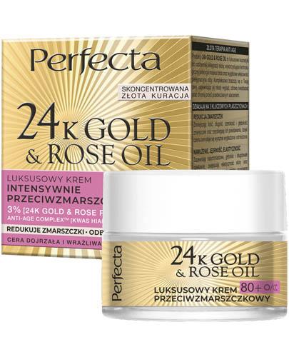 PERFECTA Krem intensywnie przeciwzmarszczkowy na dzień i na noc 80+, 50 ml zdjęcie