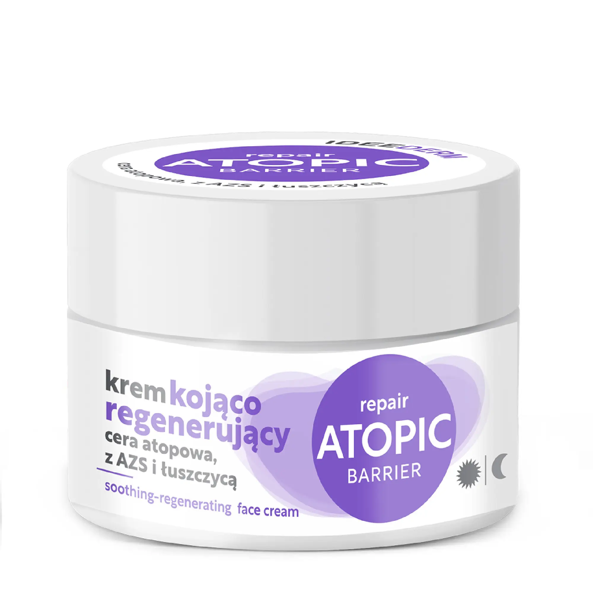 Idee Derm, kojąco regenerujący krem do cery atopowej, z AZS i łuszczycą, 50 ml zdjęcie