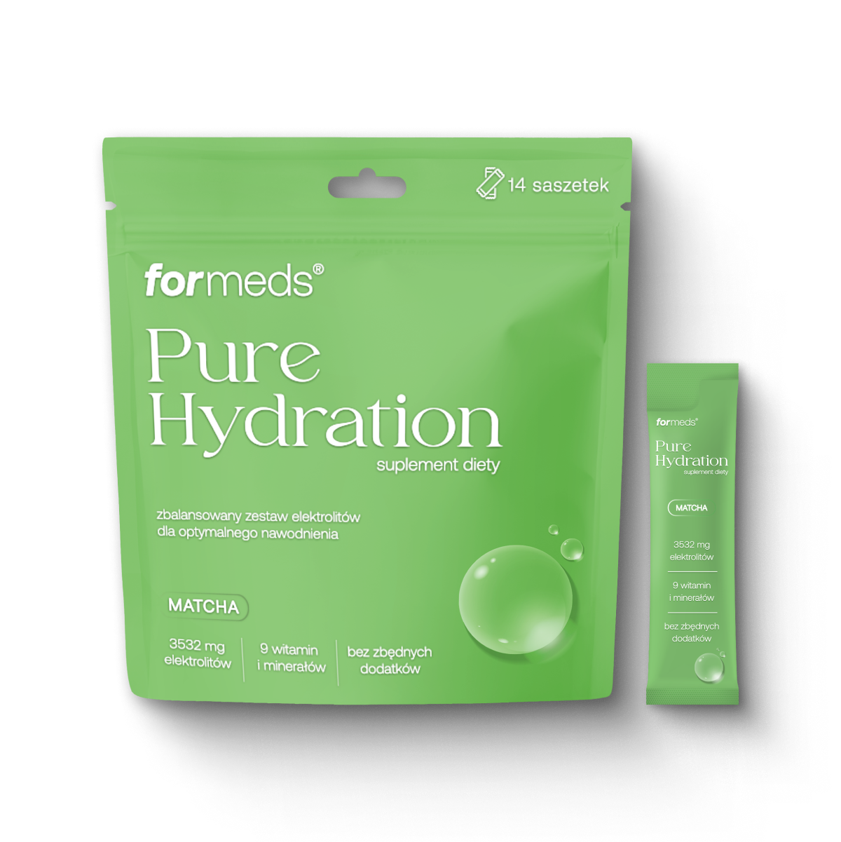 Formeds Pure Hydration Matcha, 14 saszetek zdjęcie