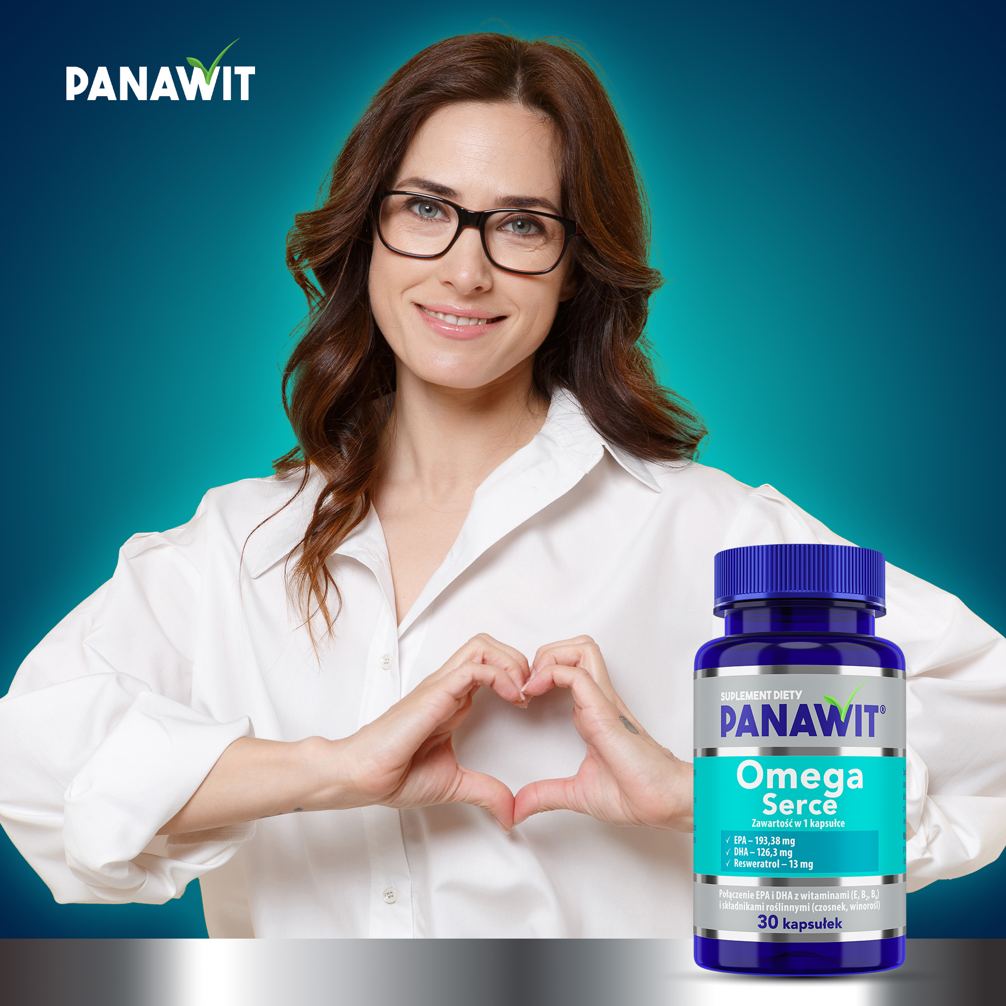 Panawit Omega Serce, kapsułki, 30 sztuk