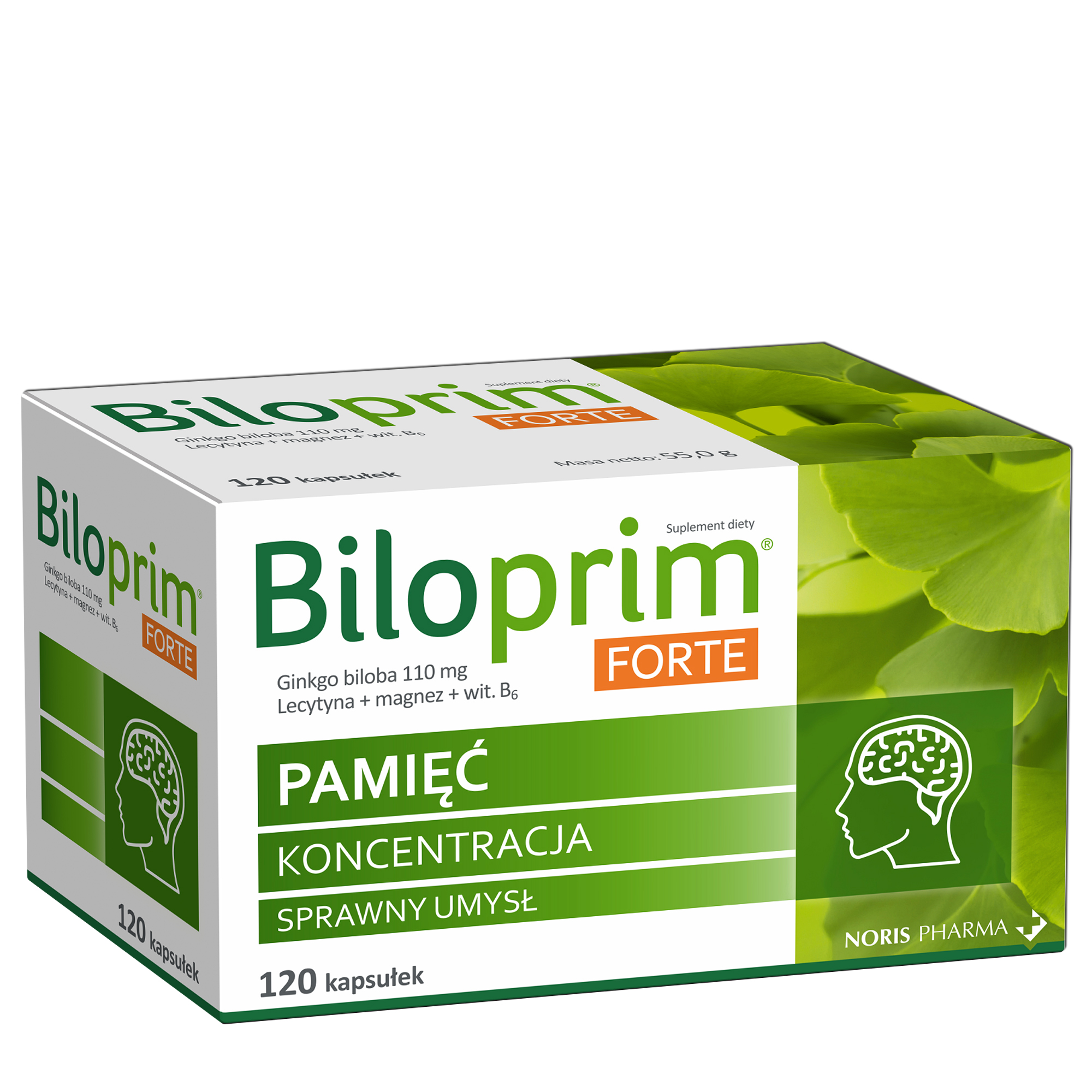 Biloprim Forte 120 kapsułek zdjęcie