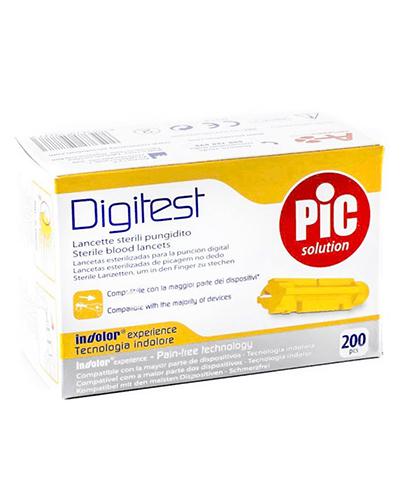 Pic Solution Digitest Lancety - 200 szt. - cena, opinie, wskazania zdjęcie