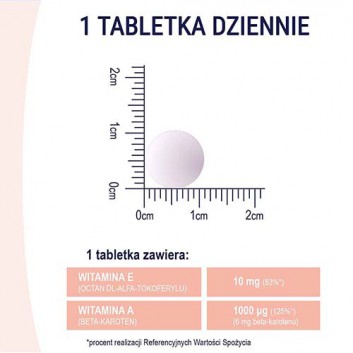 NATURELL Beta-karoten + E, 60 tabl.