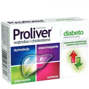 Proliver diabeto, 30 tabletek 
