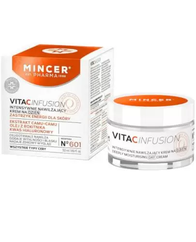 Mincer Pharma Vita C Infusion N601 intensywnie nawilżający krem na dzień 50 ml zdjęcie