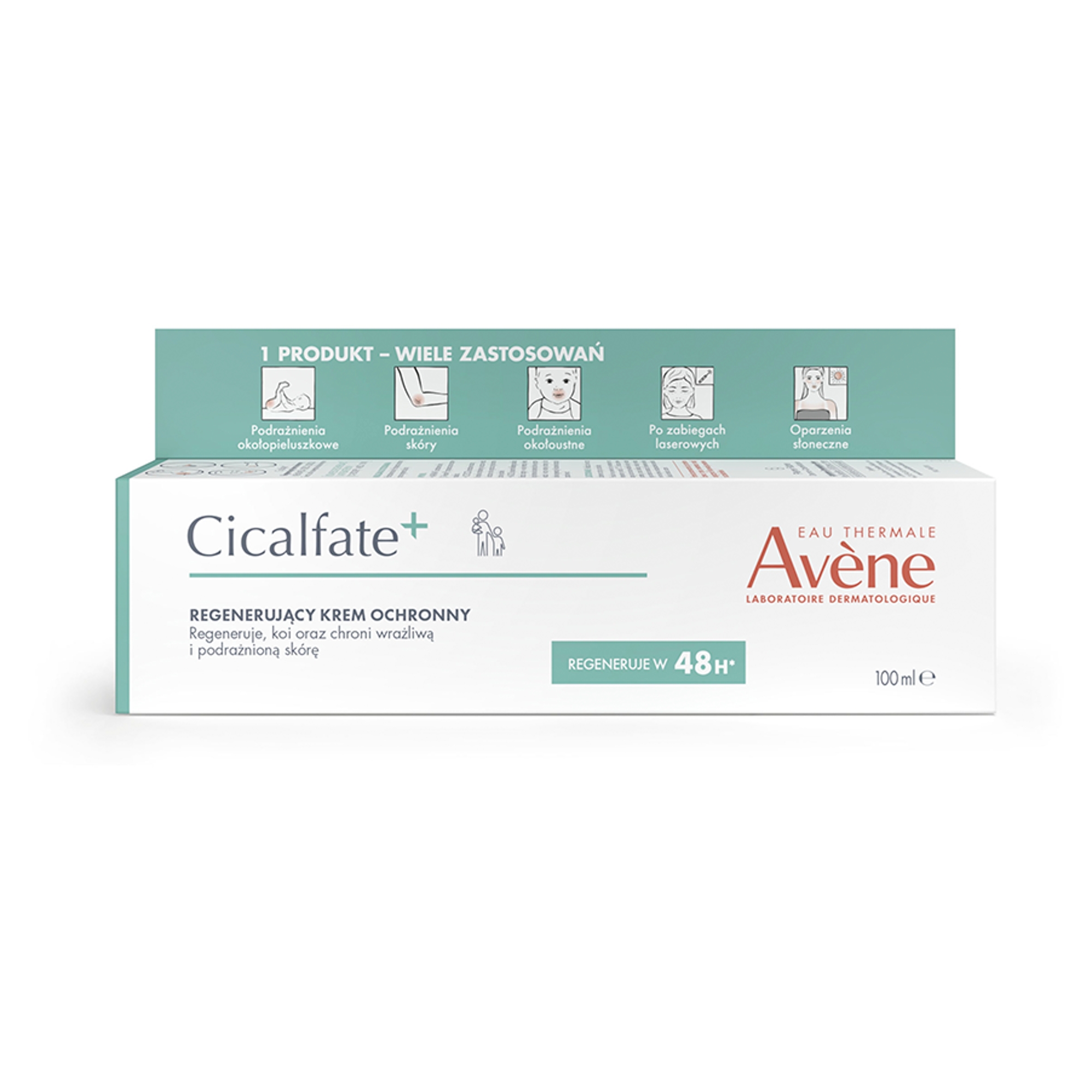 Avene, Cicalfate+, Regenerujący krem ochronny, 100 ml zdjęcie