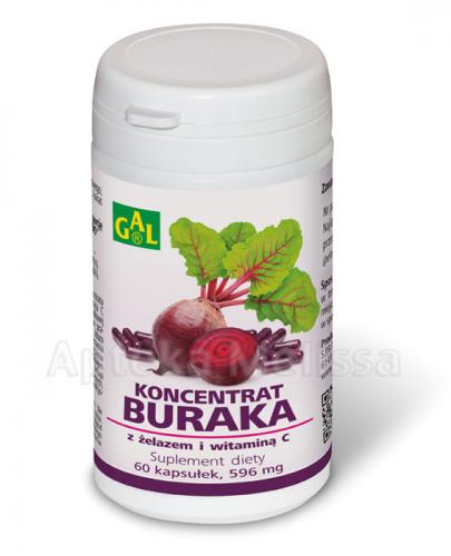 GAL Koncentrat buraka 596 mg - 60 kaps. zdjęcie