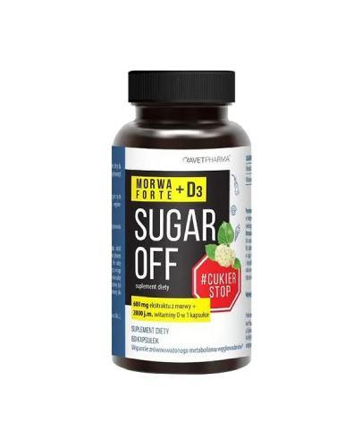 Sugar Off Morwa Forte + D3, 60 kapsułek zdjęcie