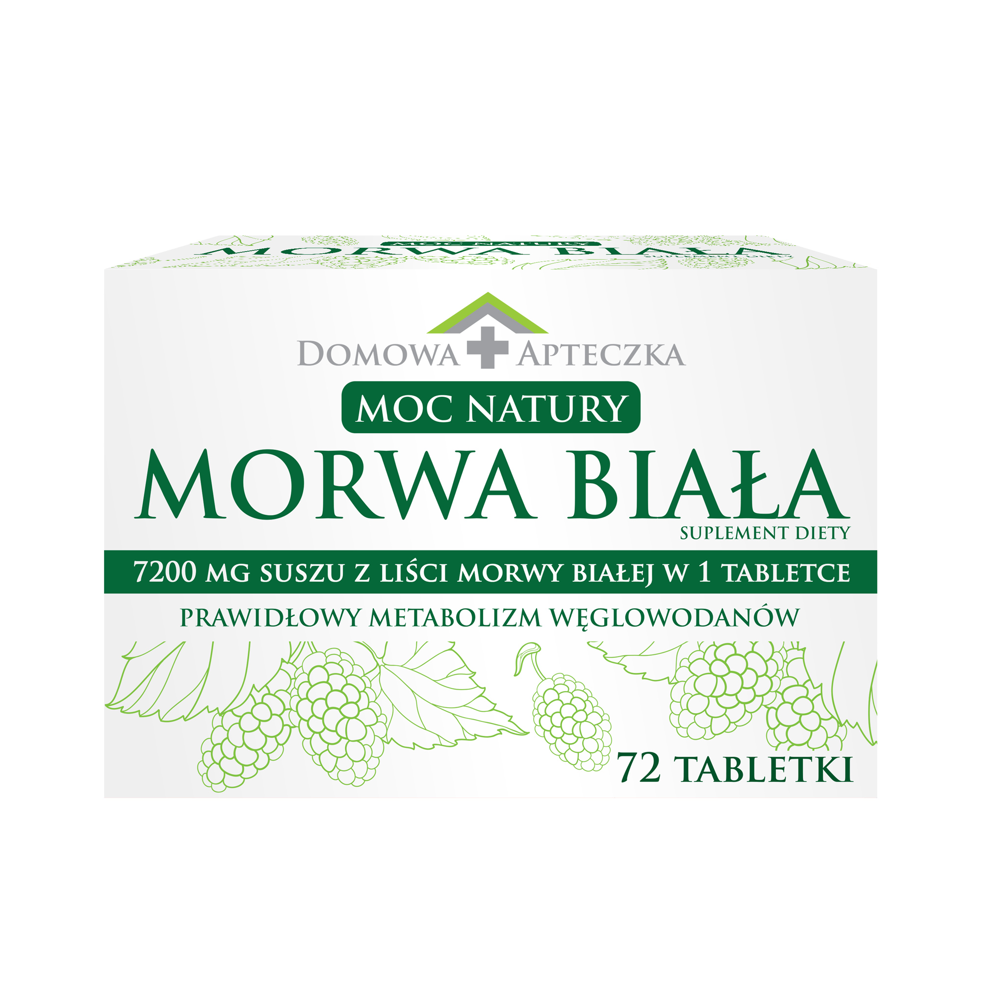 Domowa Apteczka Morwa Biała 72 tabletki zdjęcie