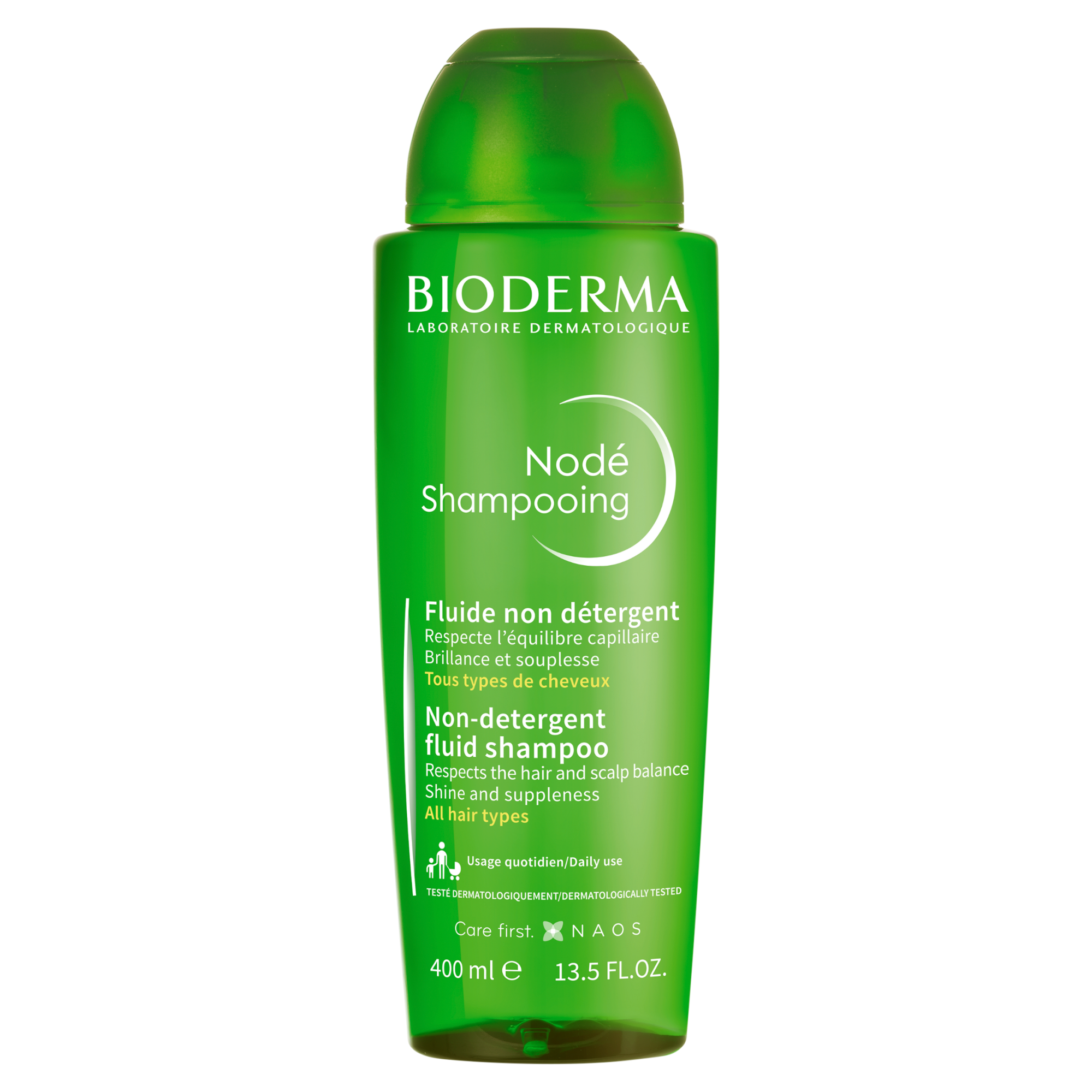 BIODERMA NODE Fluide Szampon do częstego mycia każdego rodzaju włosów - 400 ml  zdjęcie
