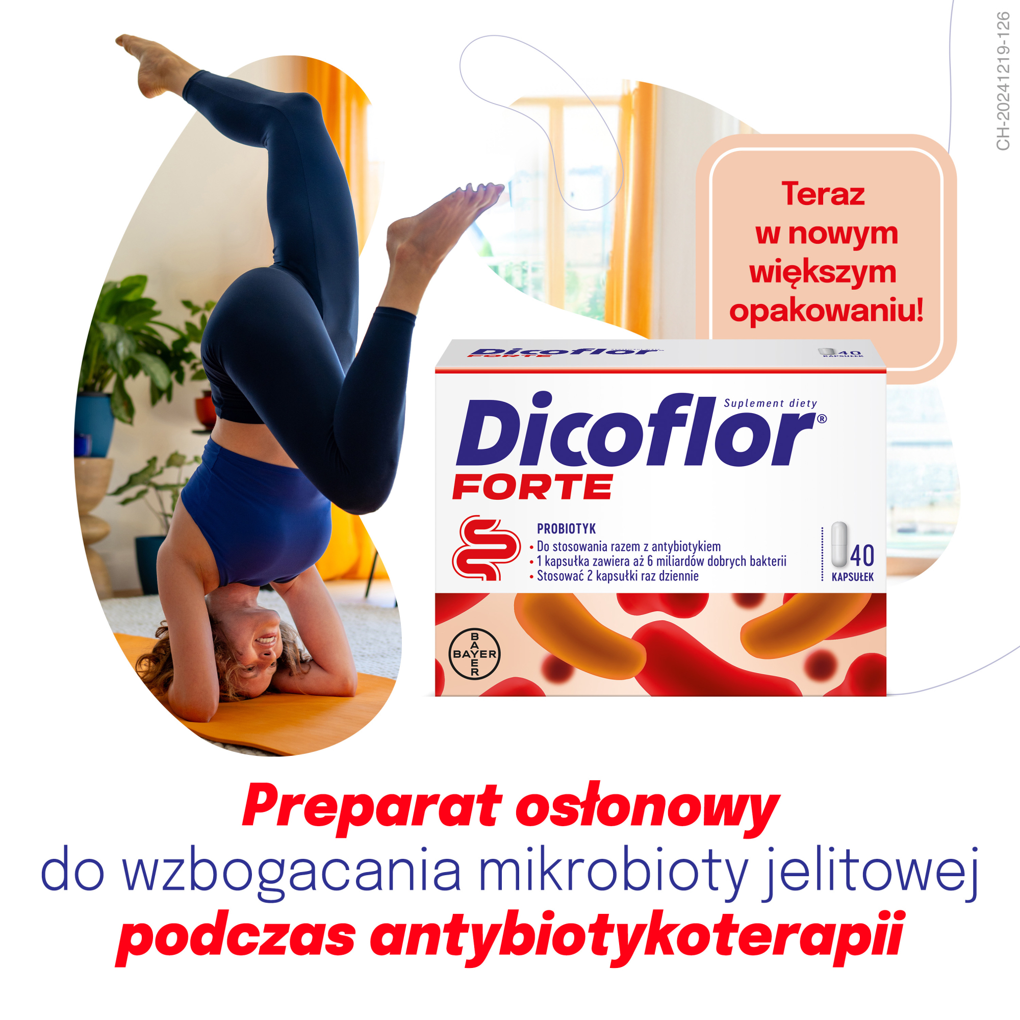 Dicoflor Forte kapsułki, 40 sztuk