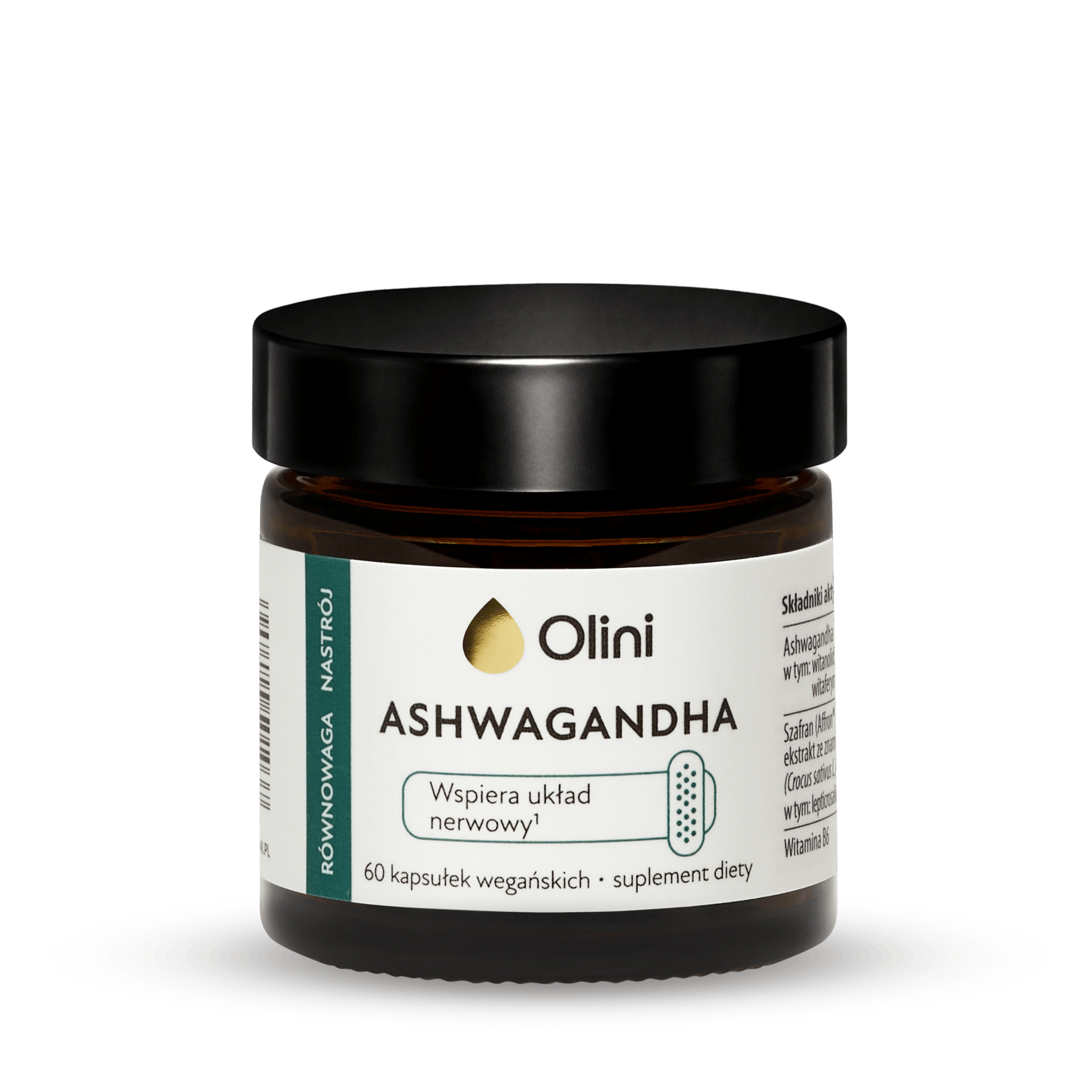 Olini Ashwagandha, 60 kapsułek