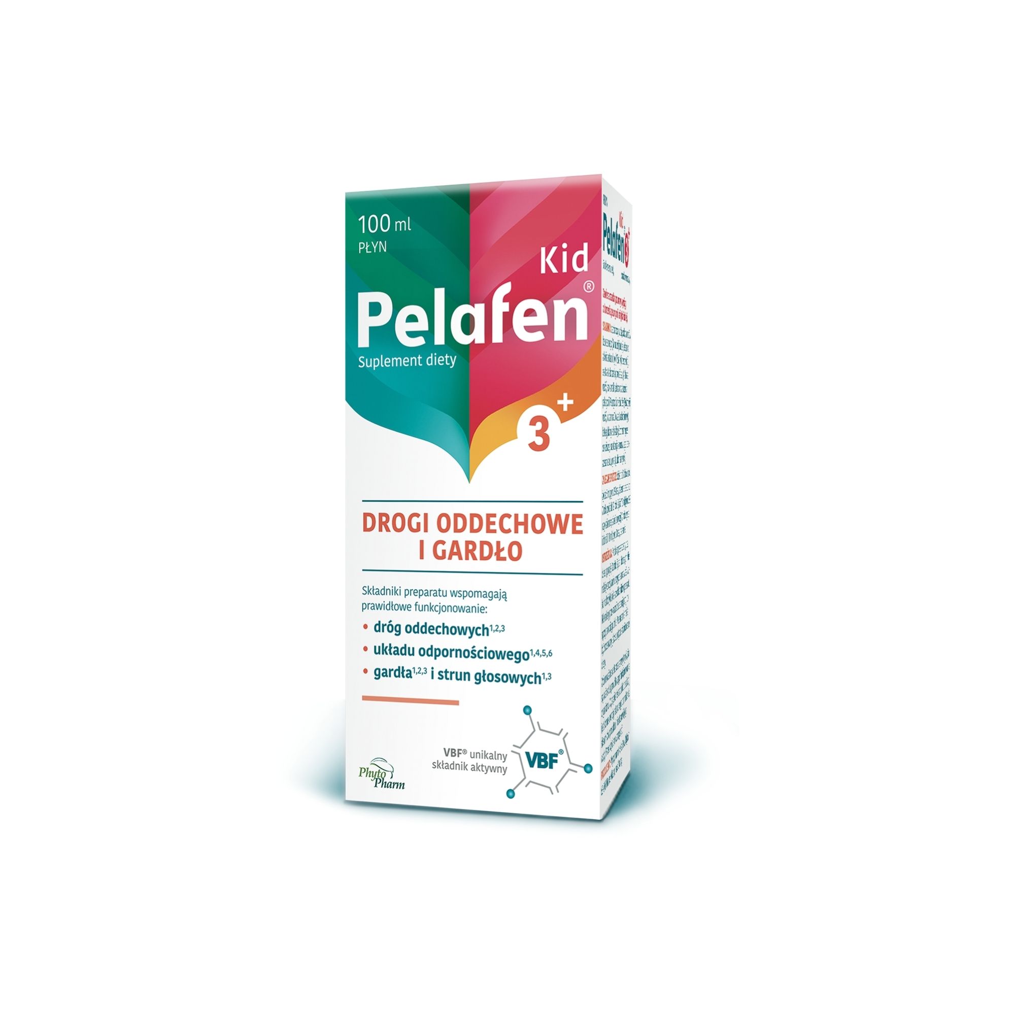 Pelafen Kid 3+ VBF syrop o smaku owocowym dla dzieci 100 ml zdjęcie