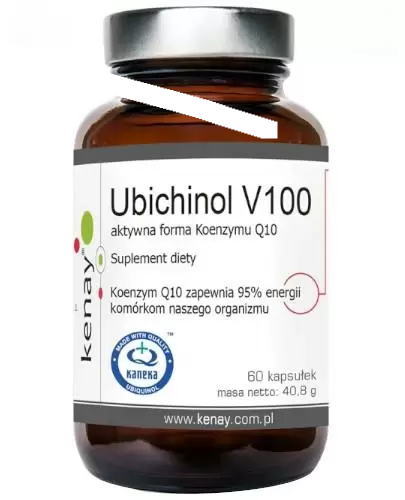 Kenay, Ubichinol V100, aktywna forma Koenzymu Q10, kapsułki, 60 sztuk zdjęcie
