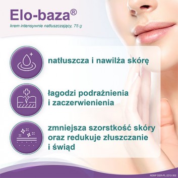ELO-BAZA Krem intensywnie natłuszczający, 75 g 