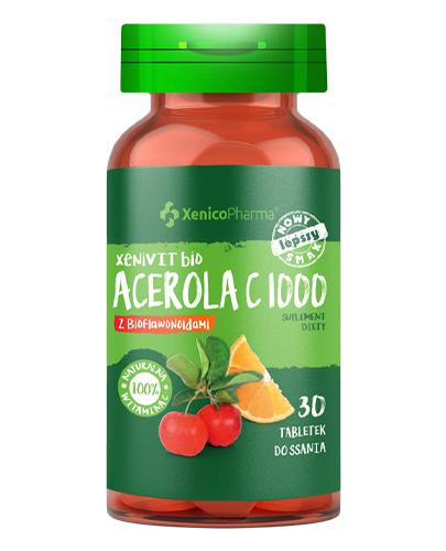 XeniVIT bio Acerola C 1000 30 tabletek do ssania zdjęcie