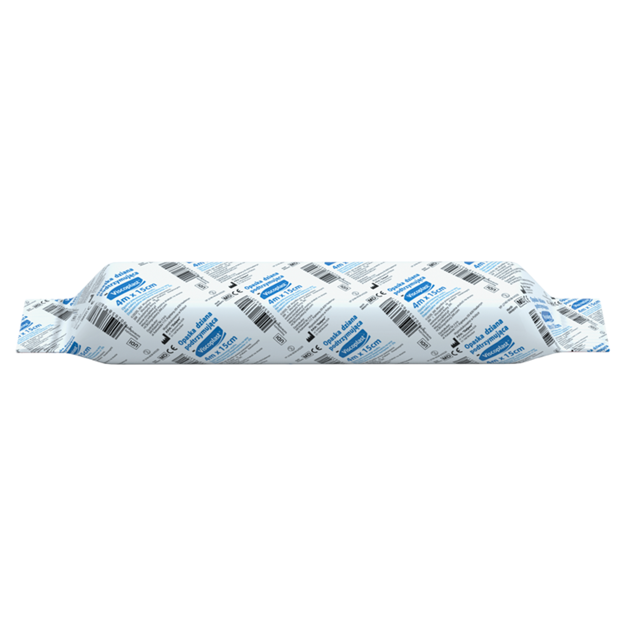 Viscoplast opaska podtrzymująca dziana 4m x 15cm 1 sztuka zdjęcie