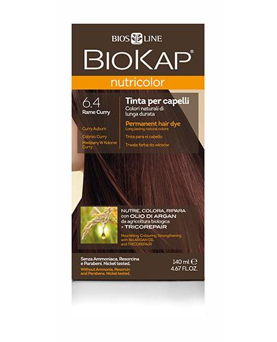 BioKap Nutricolor Farba do włosów 6.4 Miedziany W Kolorze Curry - 140 ml - cena, opinie, właściwości zdjęcie