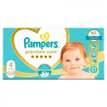 Pampers Premium Care 4 Maxi (8-14kg) 104 sztuki