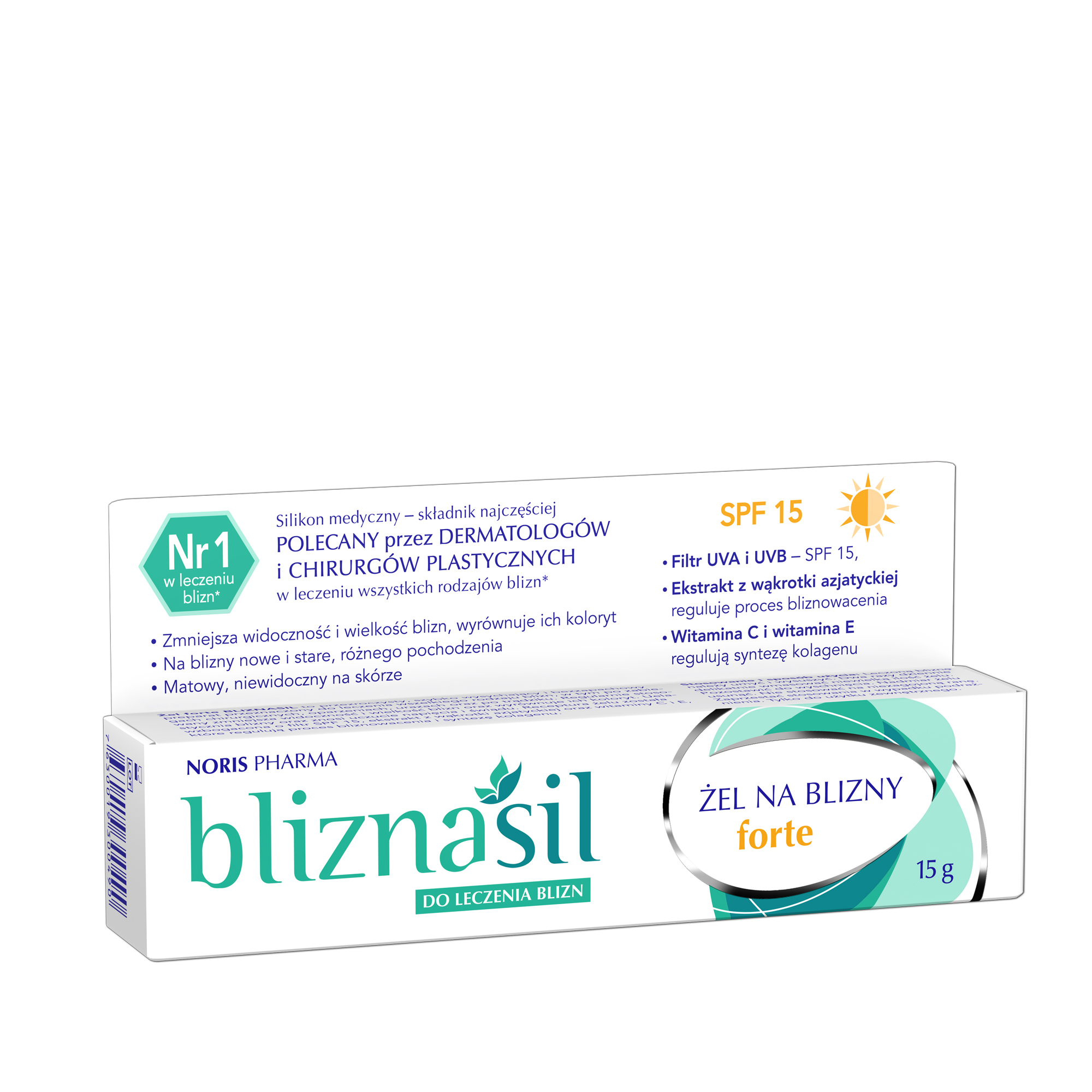 BLIZNASIL Żel na blizny FORTE - 15 g zdjęcie