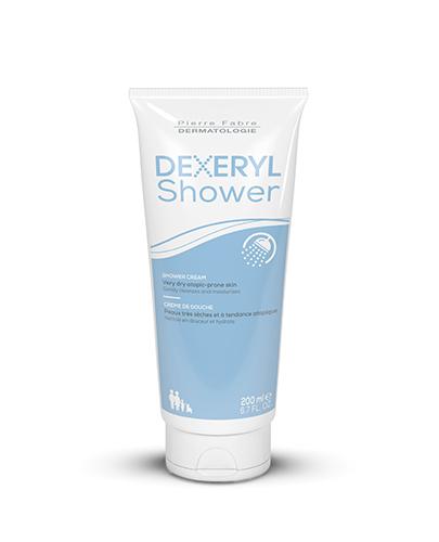 Dexeryl Shower Krem myjący pod prysznic - 200 ml Do mycia skóry atopowej - cena, opinie, właściwości zdjęcie