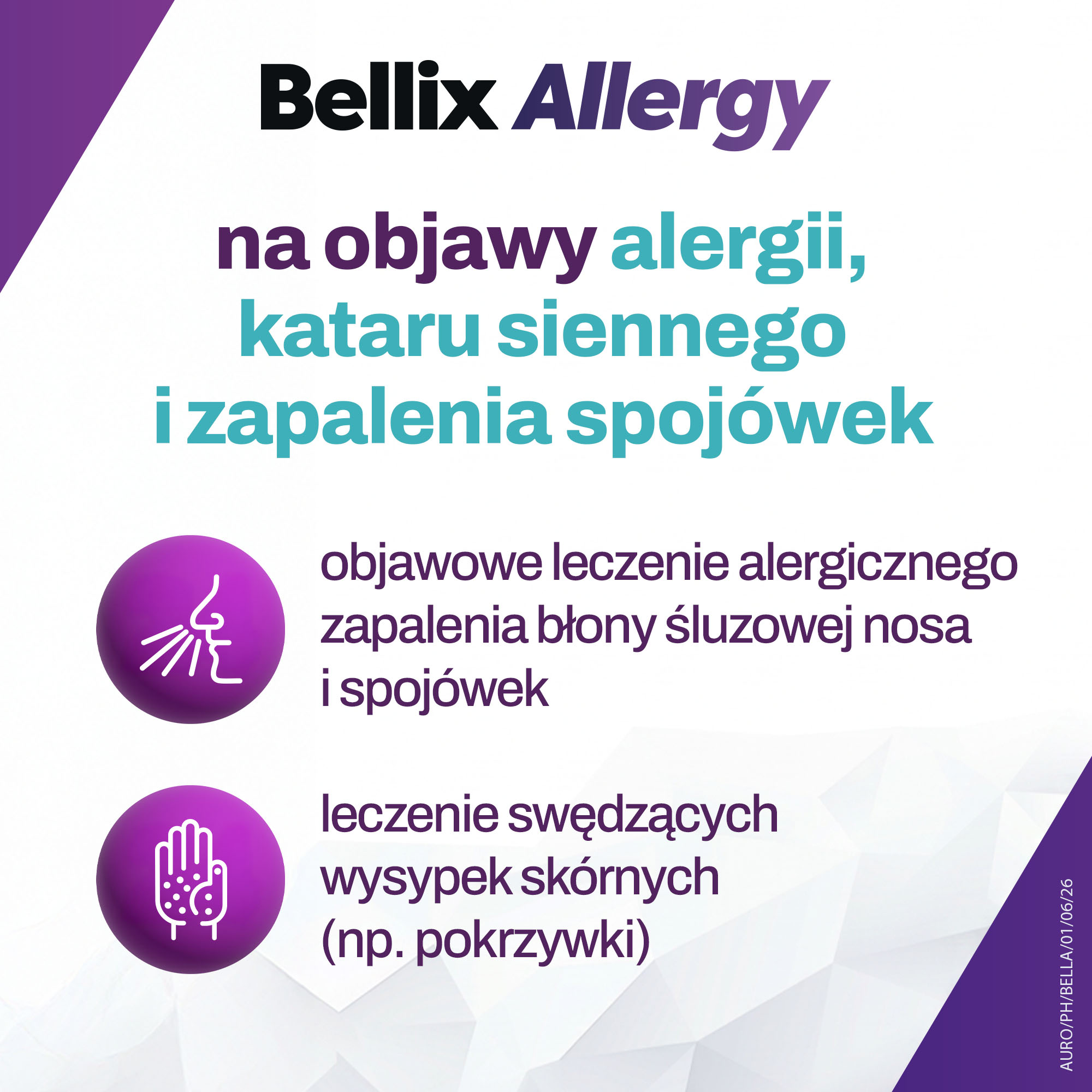 Bellix Allergy, 20 mg, tabletki, 10 sztuk