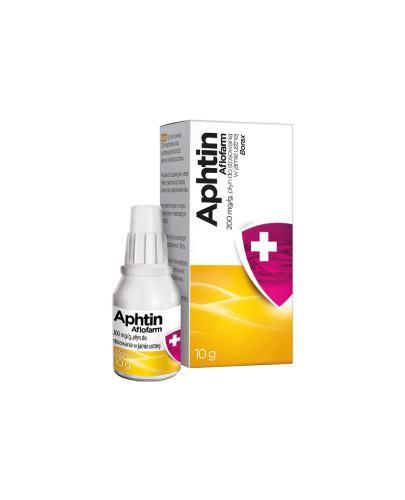 Aphtin 200 mg/g, płyn do stosowania w jamie ustnej, 10 g zdjęcie