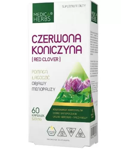 Medica Herbs Czerwona Koniczyna 60 kapsułek zdjęcie