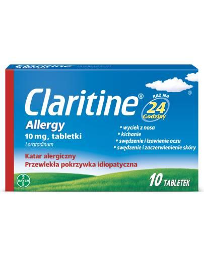 Claritine Allergy, 10 mg, 10 tabletek zdjęcie