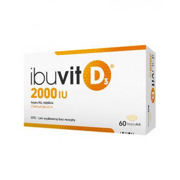 Ibuvit D3 2000 IU 60 kapsułek