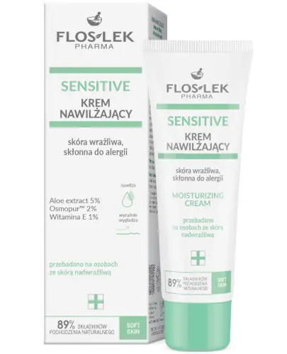 Flos-Lek Sensitive Krem nawilżający 50 ml zdjęcie